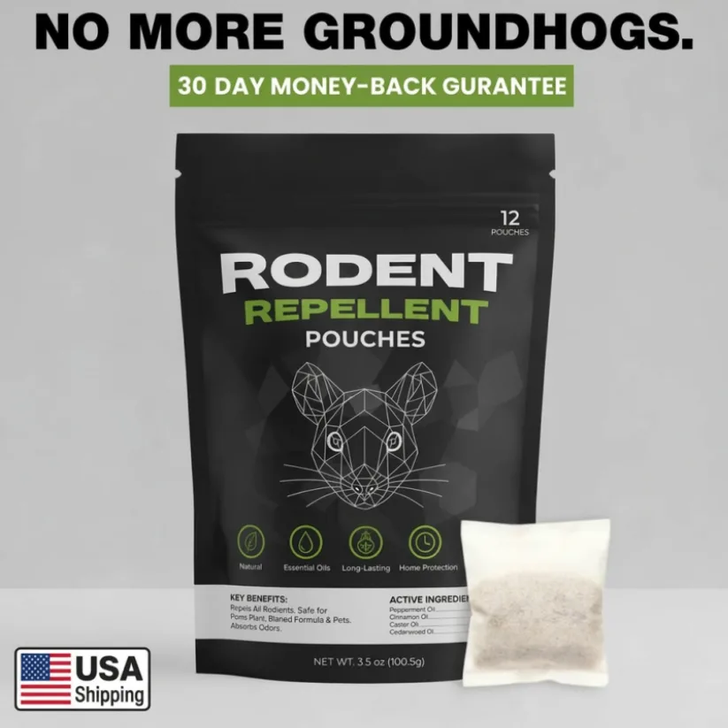 Groundhog Repellent Pouches